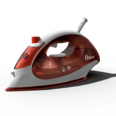 PLANCHA A VAPOR OSTER 1400W COMPACTA GCSTBS5004 ROJO
