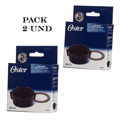 PACK OSTER 2 UNIDADES REPUESTO ROSCA PARA JARRA LICUADORAS CLÁSICA 4902 | NEGRO