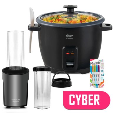 COMBO OSTER MINI LICUADORA TAURUS SHAKE-AWA + ARROCERA CKSTRC1700R