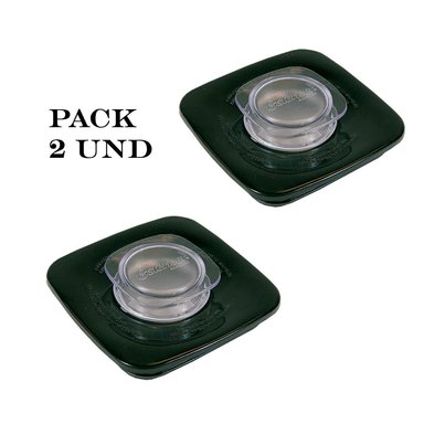 PACK 2 REPUESTO OSTER 4903 TAPA CUADRADA 4903 JARRA CLASICO NEGRO