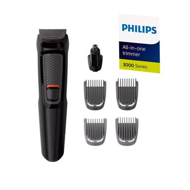 RECORTADOR DE BARBA PHILIPS MG3711-15 MULTIGROOM 6 EN 1 MG3711