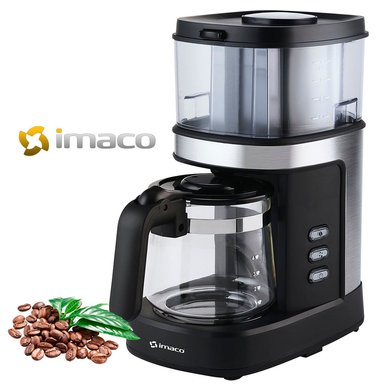 CAFETERA CON MOLINILLO IMACO ICMG4070 4 TAZAS