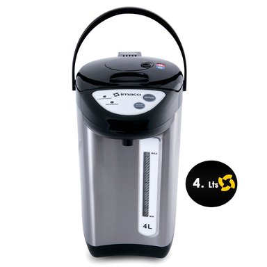 TERMOHERVIDOR IMACO TP4050SS 4 LTS CON DISPENSADOR ACERO