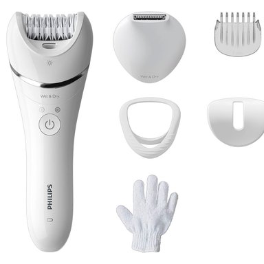 DEPILADORA INALÁMBRICO PHILIPS BRE715 EN SECO Y HÚMEDO BRE715-00