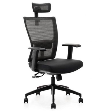 SILLA GIRATORIA ERGONOMICA GERENCIAL ATLANTIS NEGRO