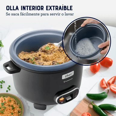 OLLA ARROCERA 3 EN 1 OSTER 2.6 LITROS CKSTRC15DFBLK - 5