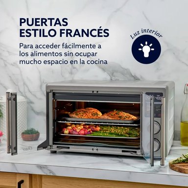 HORNO CON FREIDORA DE AIRE DIGITAL OSTER 42 LITROS TSSTTV42FDDAFNS - 5