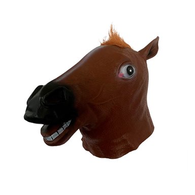 MASCARA DE CABALLO HALLOWEEN FIESTA CARNAVAL