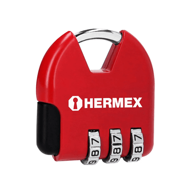 CANDADO MALETA MOCHILA CON CLAVE HERMEX CMA-4C