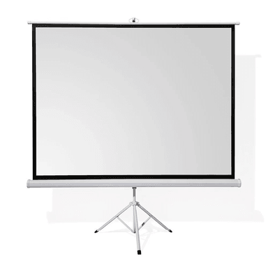 Ecran Retráctil Evox Pantalla para Proyector 100″ con Trípode Blanco Mate - 1