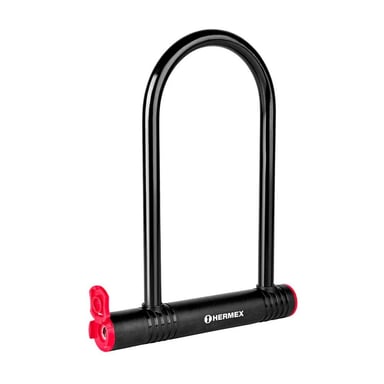 CANDADO HERMEX TIPO U-LOCK 14MM CON LLAVE CB-24 - 3