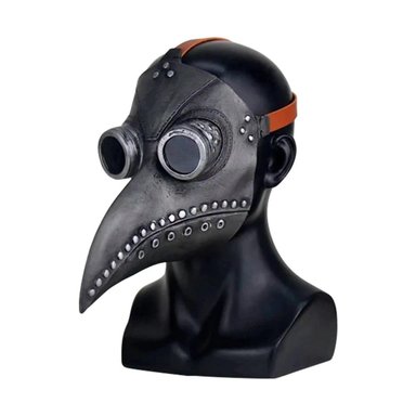 MÁSCARA DOCTOR PESTE NEGRA HALLOWEEN