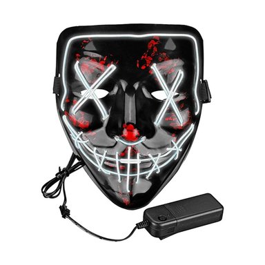 MÁSCARA DE LA PURGA HALLOWEEN TERROR LED