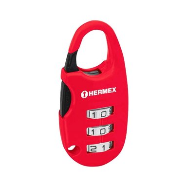 CANDADO MALETA MOCHILA CON CLAVE HERMEX CMA-3C