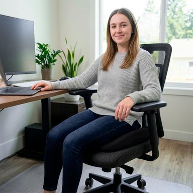 COJÍN COXIS ERGONÓMICO EVOX WR7-B NEGRO - 8