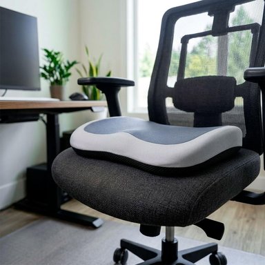 COJÍN COXIS ERGONÓMICO EVOX WR7-G GRIS - 7