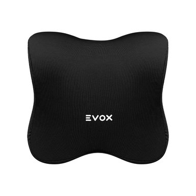 SET DE COJINES ERGONÓMICOS EVOX WR9-B NEGRO LUMBAR Y CERVICAL - 3