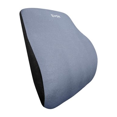 SET DE COJINES ERGONÓMICOS EVOX WR9-G GRIS LUMBAR Y CERVICAL - 2