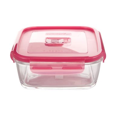 TAPER CUADRADO 76 CL PURE BOX ACTIVE C/TAPA PINK