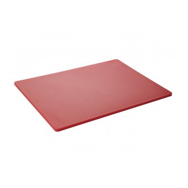 TABLA CORTAR 38X50X1.27 CM  PP T1520 ROJO