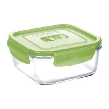 TAPER CUADRADO 76 CL PURE BOX ACTIVE C/TAPA VERDE