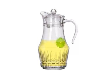 JARRA LUMINARC VICTORIA TRANSPARENTE C/TAPA 1.8 L