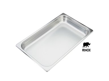 FUENTE RINOX GASTRONORM 1/1 53 X 32.5 X 6.5 CM GN ACERO INOXIDABLE