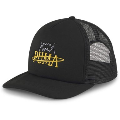 GORRO PUMA 024489-01 NEGRO UNISEX BASKETBALL TRUCKER CAP