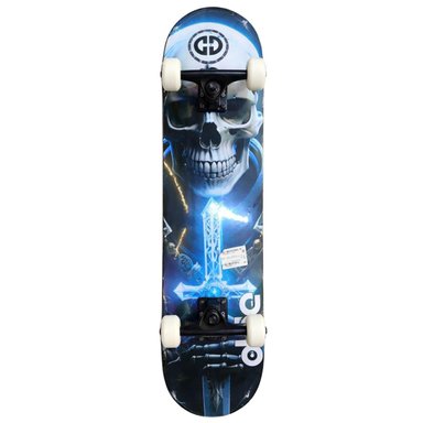 SKATE OLLIE BASIC CABALLERO SKULL - NEGRO OM-3108-C-24 - 1