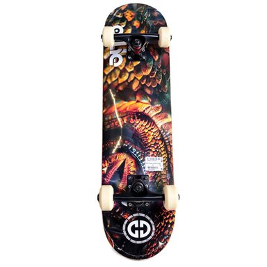SKATE OLLIE BASIC OJO DRAGON - NG/DOR OM-3108-C-24 - 1