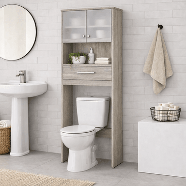 MUEBLE BAÑO ENSUEÑO DE MELAMINA MINIMALISTA ORGANIZADOR POSITANO