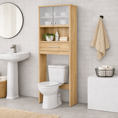 MUEBLE BAÑO ENSUEÑO DE MELAMINA MINIMALISTA ORGANIZADOR DUNA
