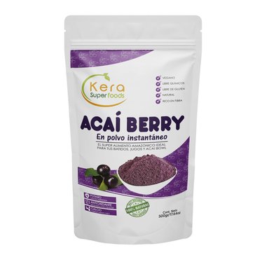 SUPLEMENTO KERA SUPERFOODS ACAI BERRY POLVO 500 GR