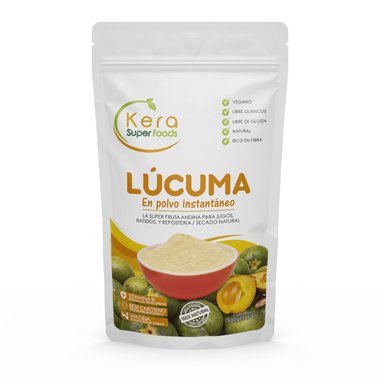 SUPLEMENTO KERA SUPERFOODS LÚCUMA POLVO 500 GR