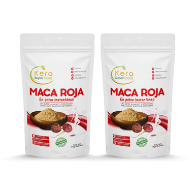 PACK KERA SUPERFOODS MACA ROJA 1KG X 2