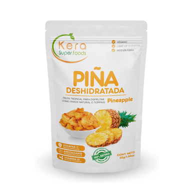 PIÑA DESHIDRATADA 55GR - KERA SUPERFOODS
