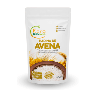 HARINA DE AVENA 1KG - KERA SUPERFOODS