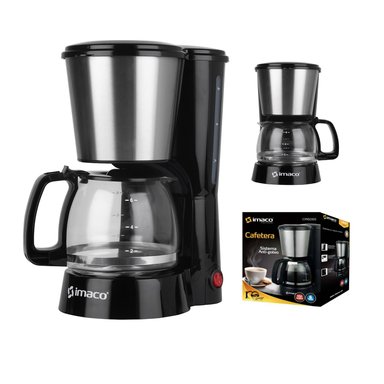 CAFETERA ELÉCTRICA IMACO CM6065 FILTRO CAPACIDAD 6 TAZAS 650 WATTS