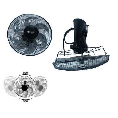 VENTILADOR DE TECHO IMACO OCF7919 2024 75 WATTS ORBITAL 6 ASPAS 3 VELOCIDADES