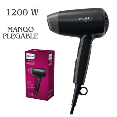 SECADOR DE CABELLO PHILIPS BHC010 1200 W MANGO PLEGABLE
