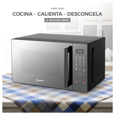 MICROONDAS MIRAY HMM-255N 25 LITROS PANEL DIGITAL FUNCIÓN DE DESCONGELADO - 4
