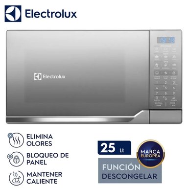HORNO MICROONDAS ELECTROLUX EMDO25S2GSRUG 25 LITROS 900 W
