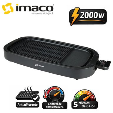 PARRILLA MULTIUSO IMACO IG2327SF ANTIADHERENTE CON CONTROL DE TEMPERATURA