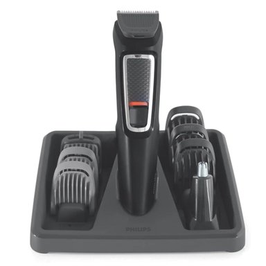 CORTADOR DE CABELLO Y BARBA PHILIPS MG3731 CON 8 HERRAMIENTAS Y SOPORTE - 3