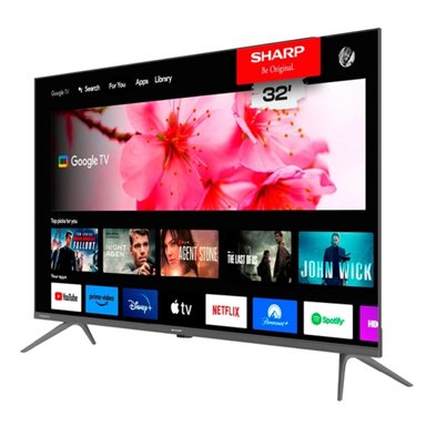 TELEVISOR SHARP 2T-C32GF2060L 32 PULG CON SISTEMA OPERATIVO GOOGLE TV - 2