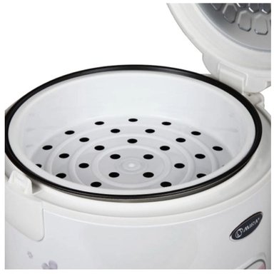 OLLA ARROCERA MIRAY OM-T339 1.8L BLANCO HERMÉTICA CON VAPORIZADOR - 4