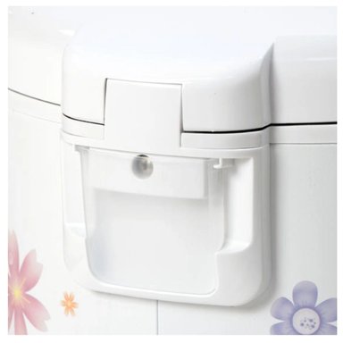 OLLA ARROCERA MIRAY OM-T339 1.8L BLANCO HERMÉTICA CON VAPORIZADOR - 5