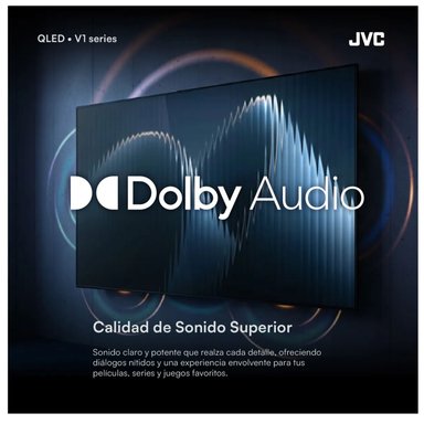 TELEVISOR JVC LT-43KM4584N 43” SMART QLED FULL HD GOOGLE TV - 6