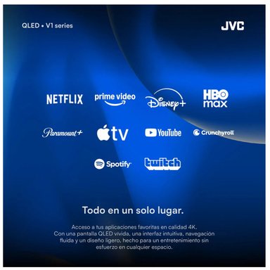TELEVISOR JVC LT-43KM4584N 43” SMART QLED FULL HD GOOGLE TV - 7