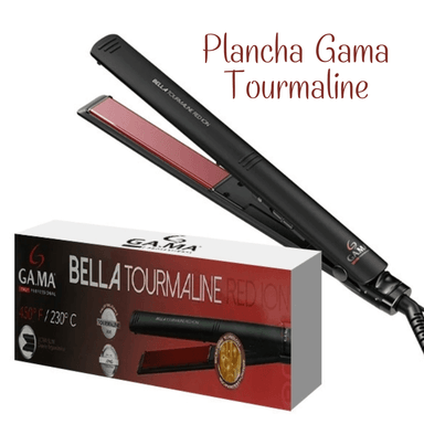 PLANCHA ALISADORA GAMA BELLA TOURMALINE RED ION ON OF